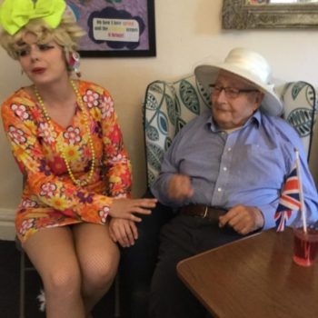 Residents-being-entertained-with-a-summer-show-from-the-
