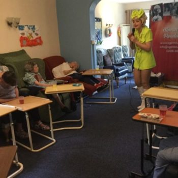 Residents-being-entertained-with-a-summer-show-from-the-