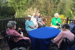 Residents-enjoying-the-beautiful-weather-