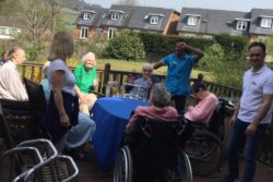 Residents-enjoying-the-beautiful-weather