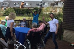 Residents-enjoying-the-beautiful-weather