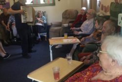 Residents-being-entertained-