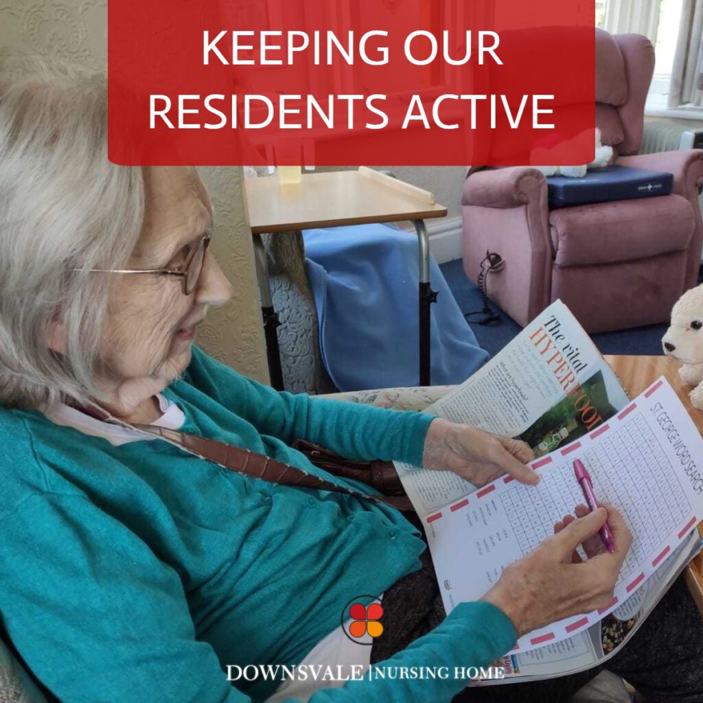 Keeping our residents active