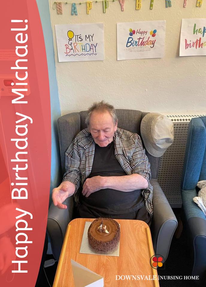 Another birthday celebration took place last Friday at Downsvale Nursing Home.