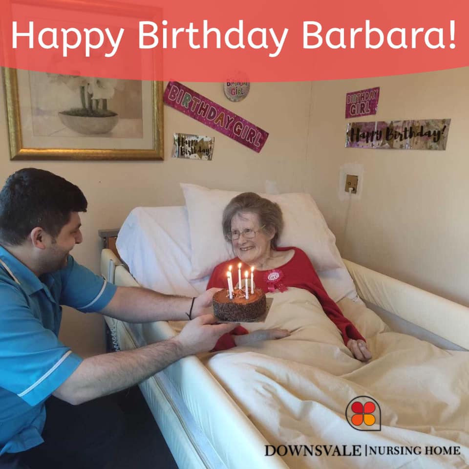 Another celebration has taken place today...it’s Barbara’s birthday!