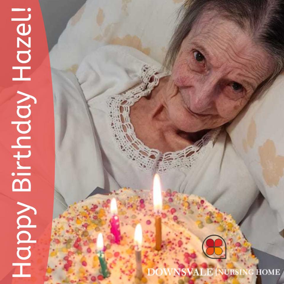 Hazel's Birthday Announcement at Downsvale