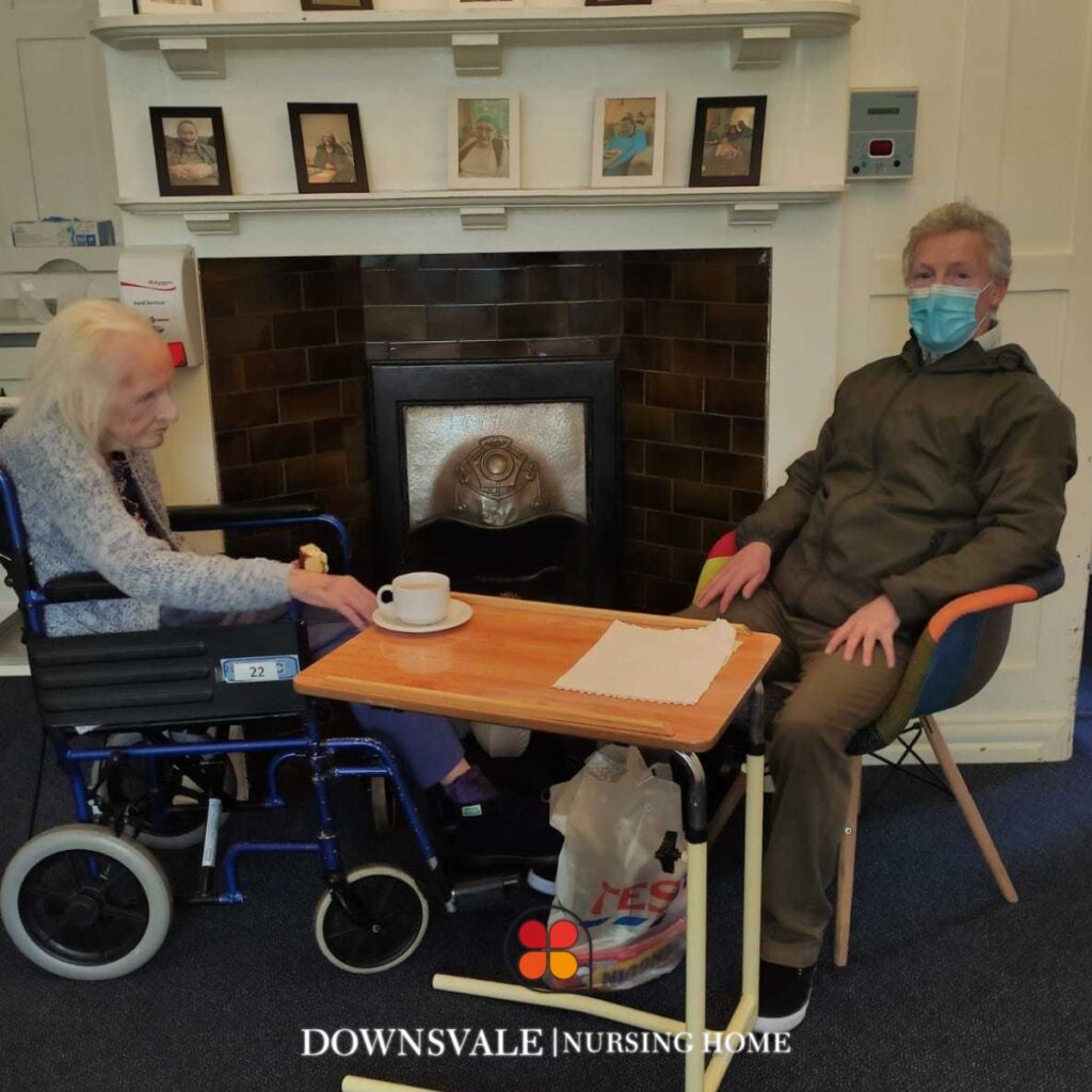 We have had another week of visits for our residents