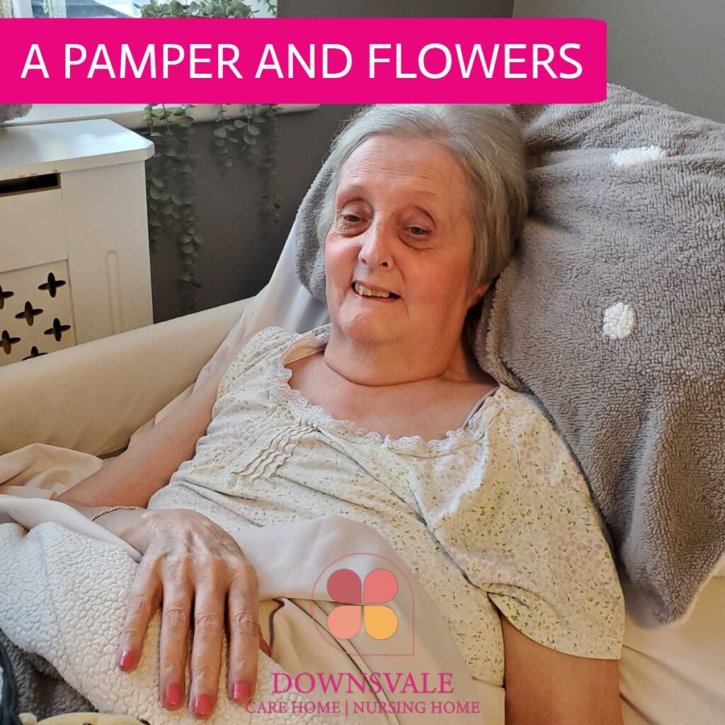 A Pamper And Flowers