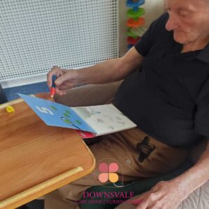A Relaxing Afternoon With Peter Downsvale Nursing Home