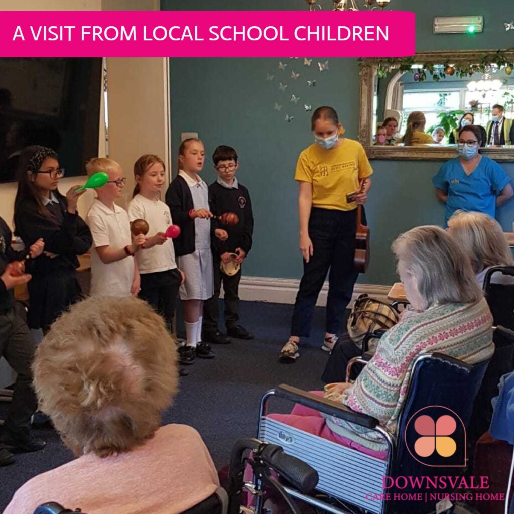 A visit from local school Children