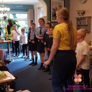 A visit from local school Children