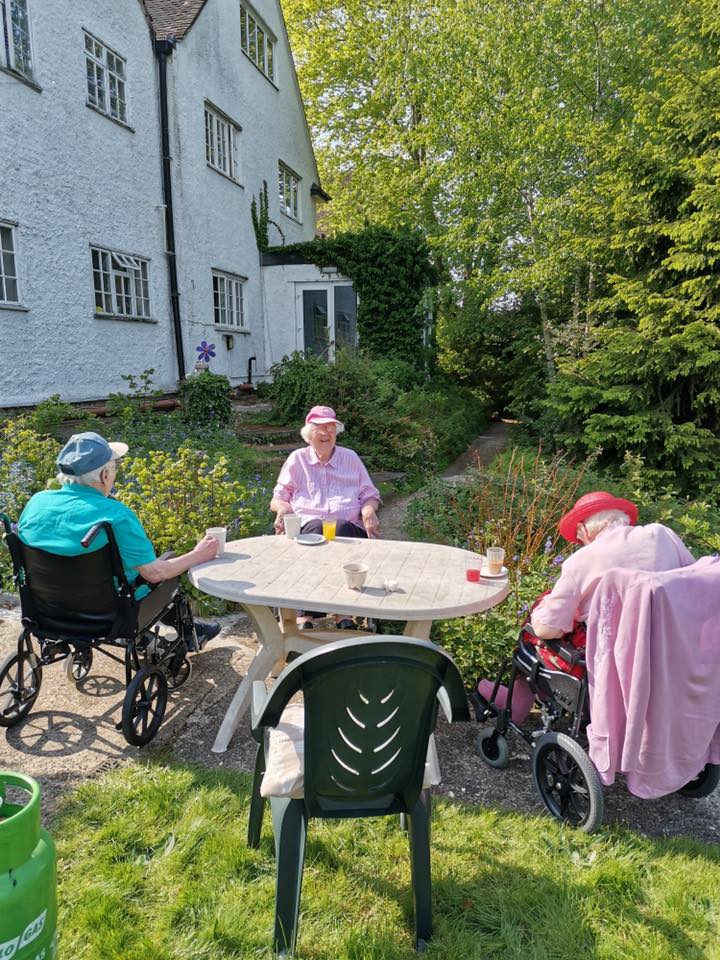 Tea and Cake in the sun