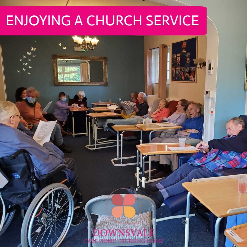Enjoying A church services