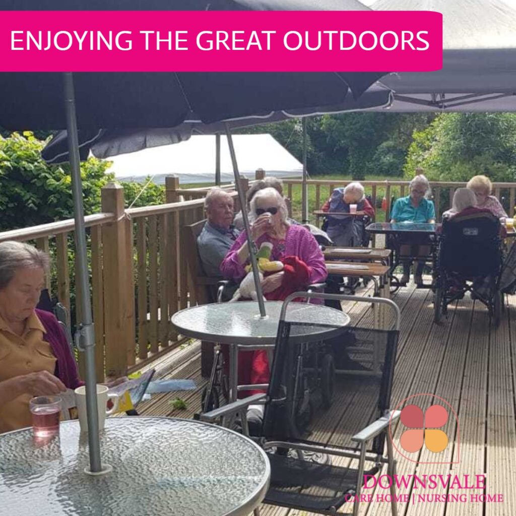 Enjoying the great outdoors
