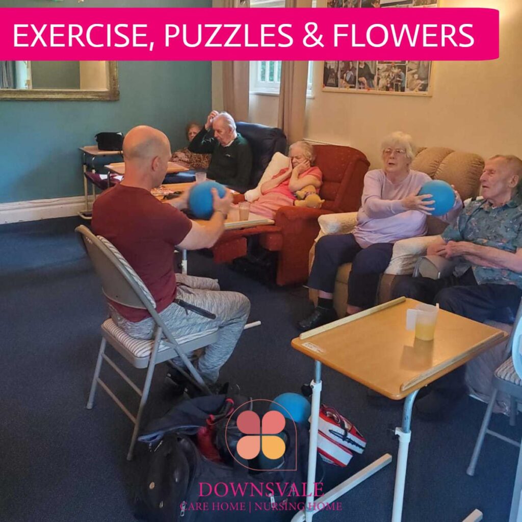 Exercise, puzzles & Flowers