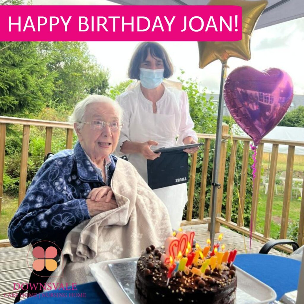 Happy Birthday Joan at Downsvale