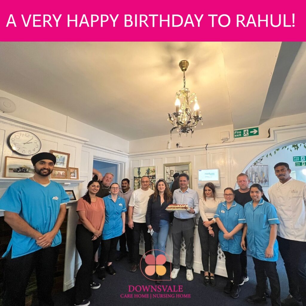 Celebrating a Special Birthday for our Care Home Provider, Rahul!