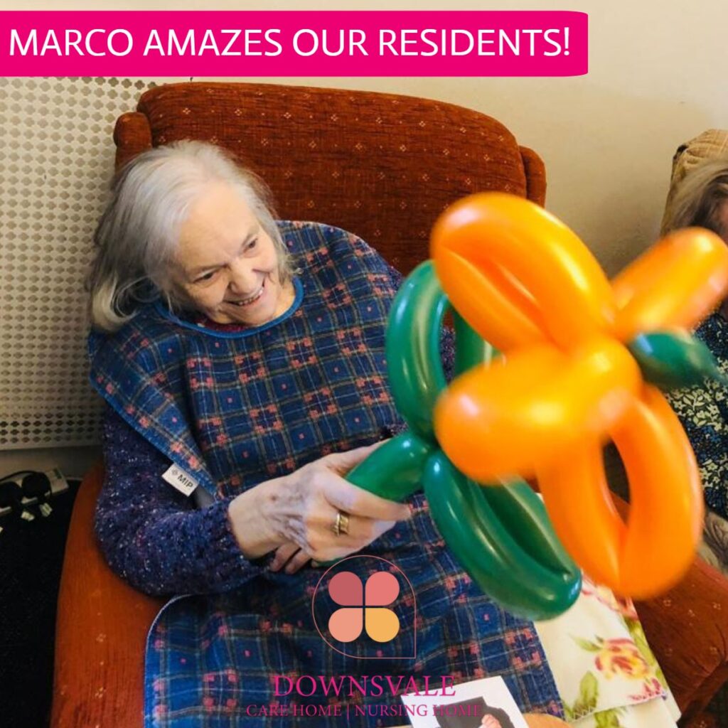 Marco Amazes Our Residents!