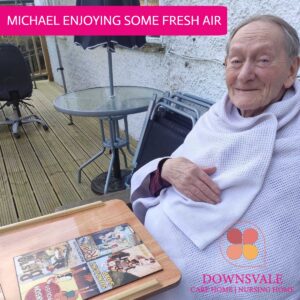 Michael enjoying some fresh Air