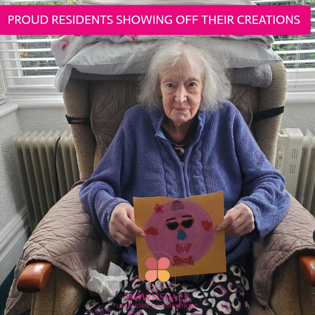 Proud Residents showing off their Creations