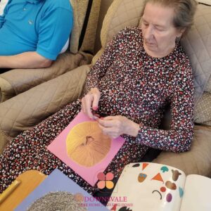 Proud Residents showing off their Creations