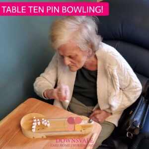 Table Ten Pin Bowling at Downsvale