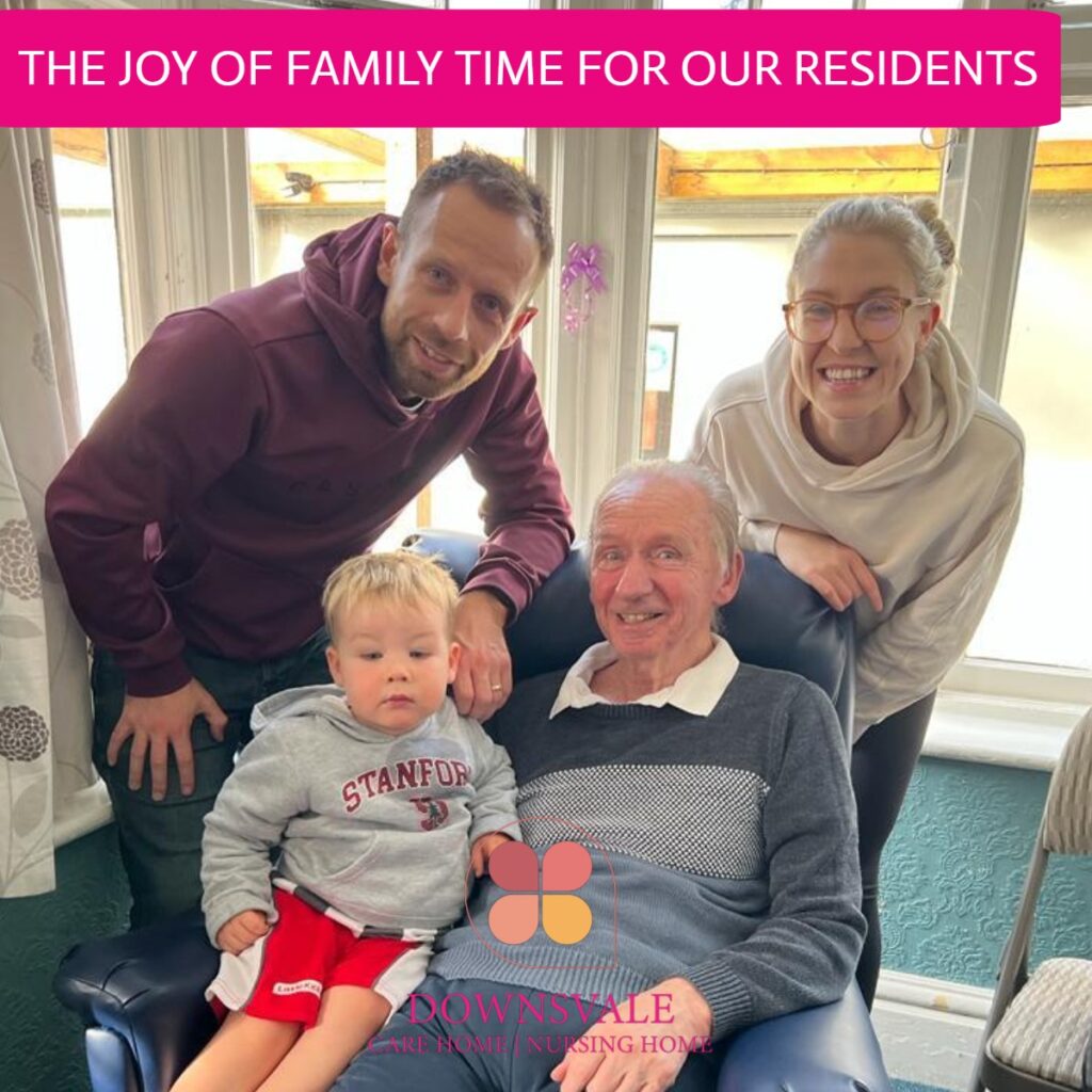 The joy of family time for our residents