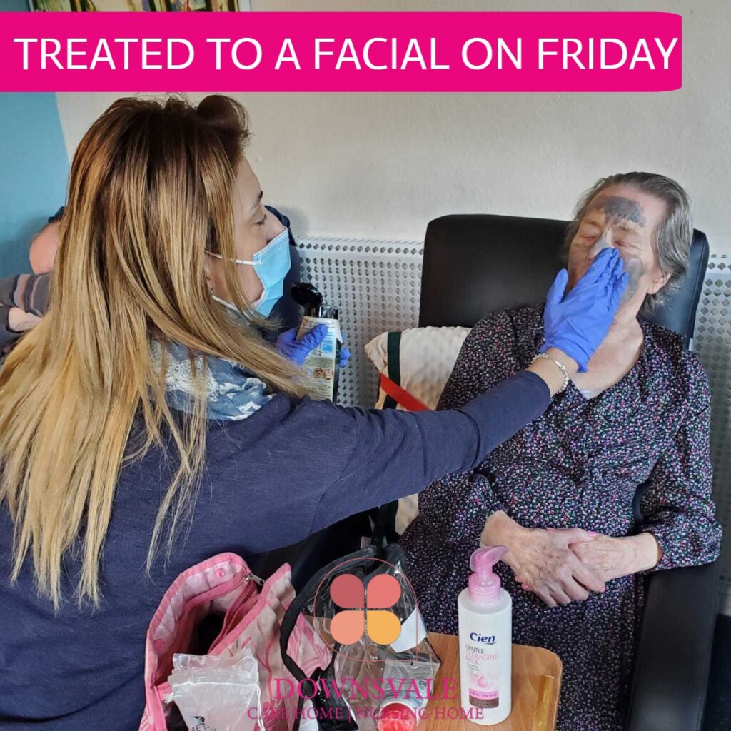 Treated to a Facial Friday
