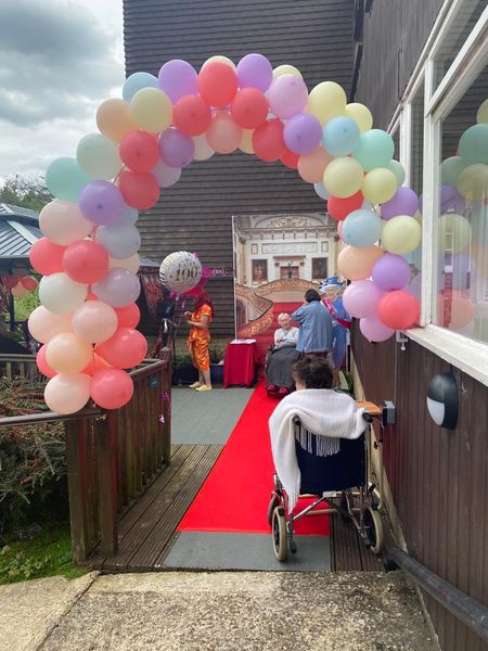 100th birthday celebration of Joan Cawdery. Check out the picture's birthday party