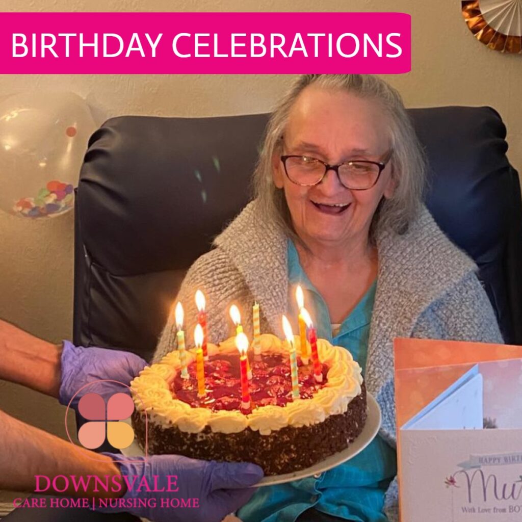 birthday celebrations at Downsvale