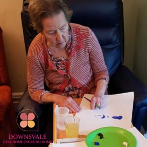downsvale nursing care home art and craft