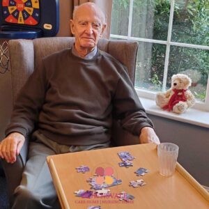 Our residents enjoyed a puzzle bonanza yesterday