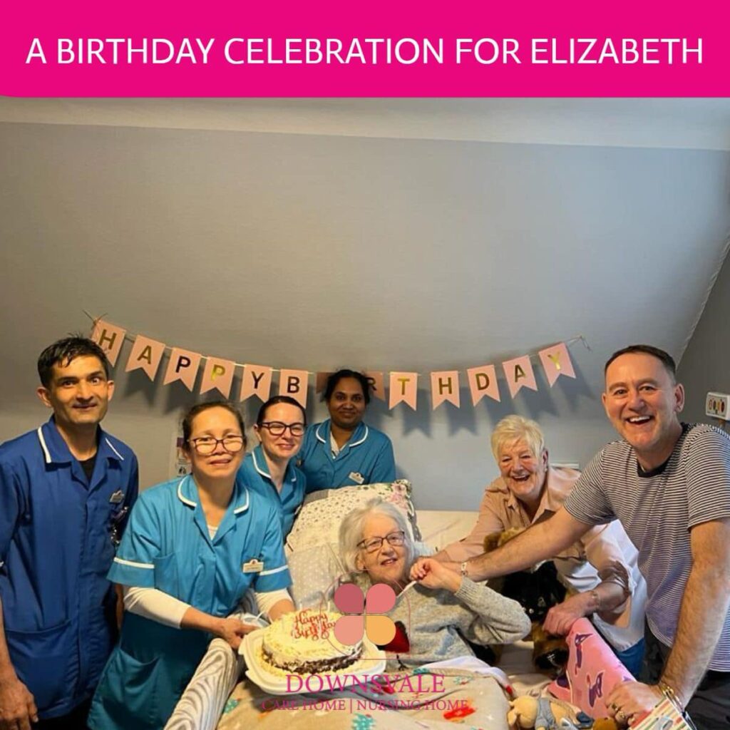 Happy Birthday, Elizabeth at Downsvale Nursing Home