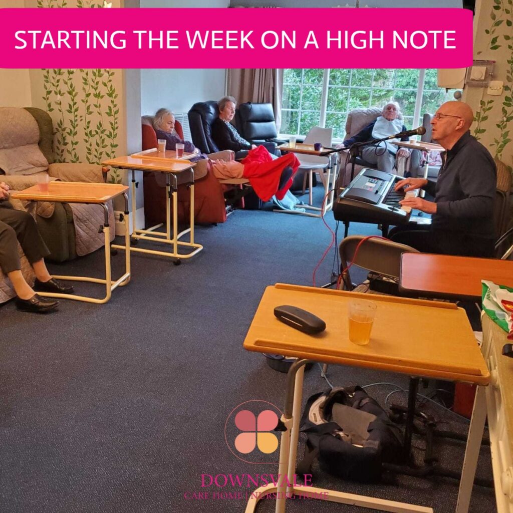A Great Start to the Week with a visit from John Cheney