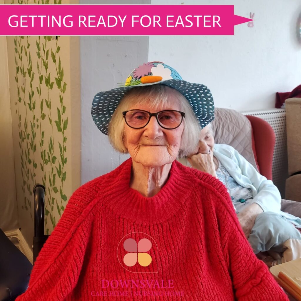 Getting Ready for Easter at Downsvale Nursing Home