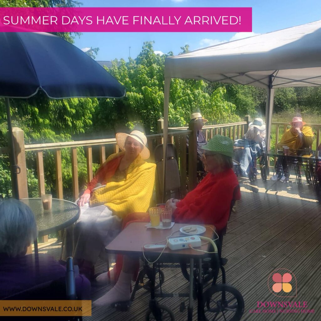 Summer Bliss at Downsvale Nursing Home