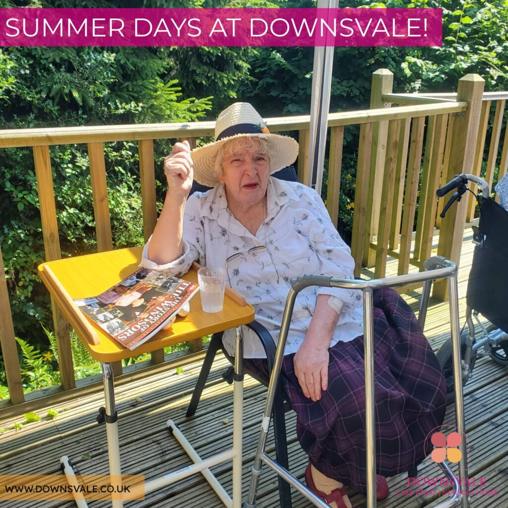 Summer days at Downsvale Nursing Home