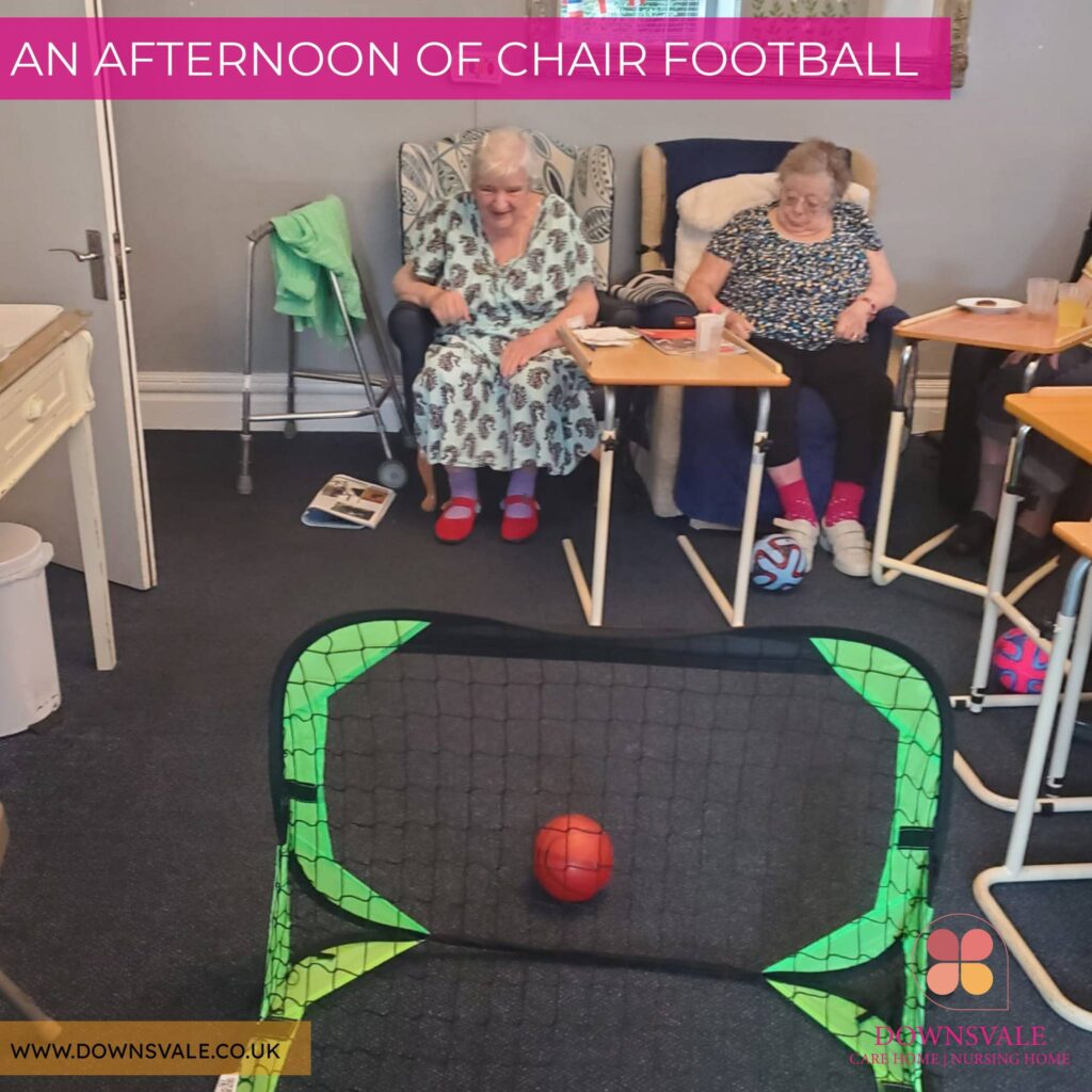 An afternoon play with chair football at Downsvale