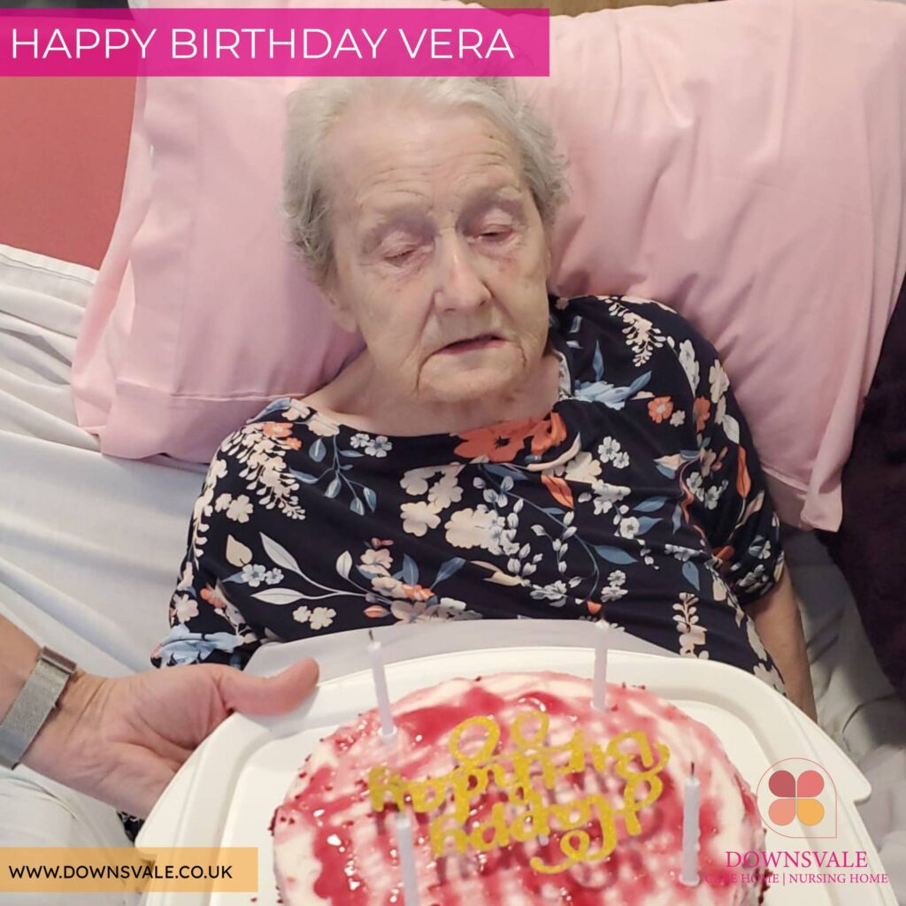 Celebrating Vera's Special Day at downsvale