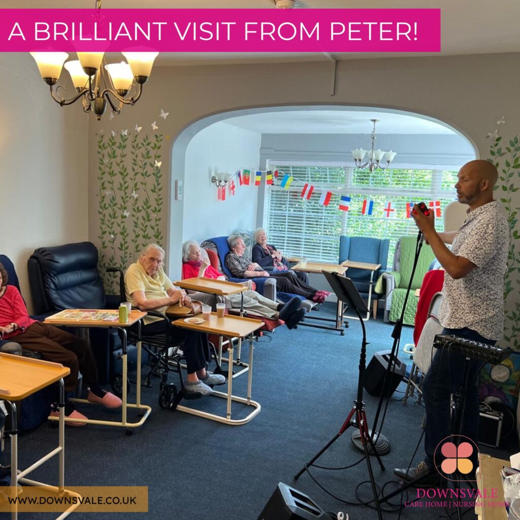 Entertainment for our residents at Downsvale