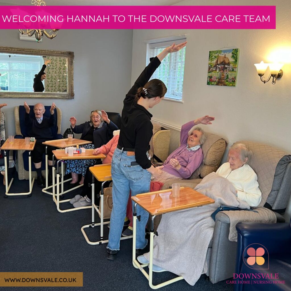 Welcome to the Team, Hannah at Downsvale Nursing Home