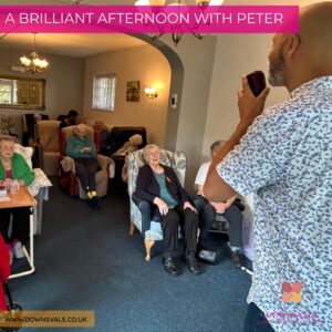 Yet Another Brilliant Visit from Peter at Downsvale