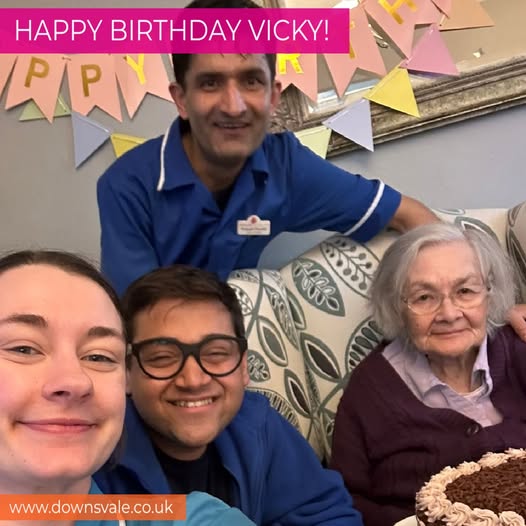 A Special Birthday Celebration for Vicky at Downsvale