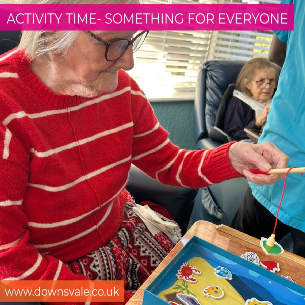 Arts & Crafts Time at Downsvale Nursing Home