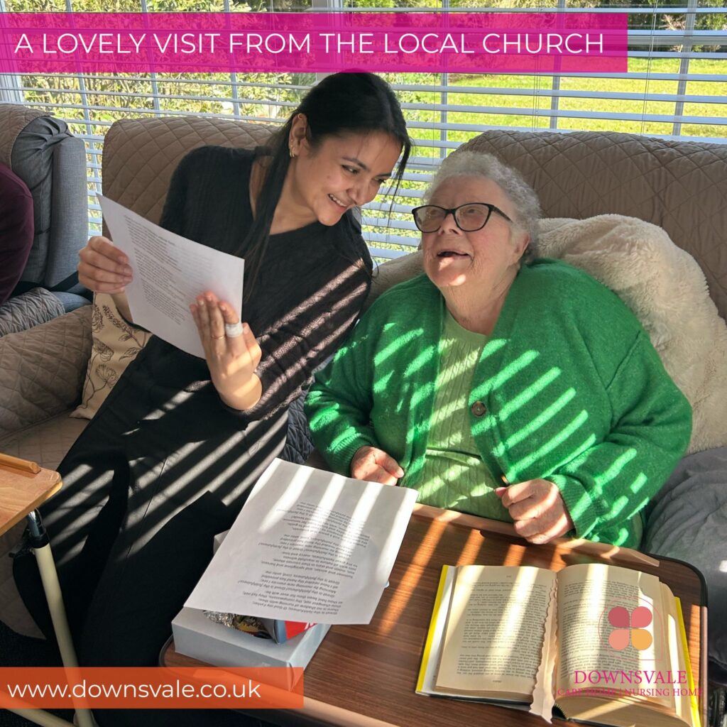 A Lovely Visit from Our Local Church