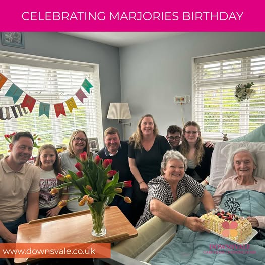 Celebrating Marjorie’s Special Day