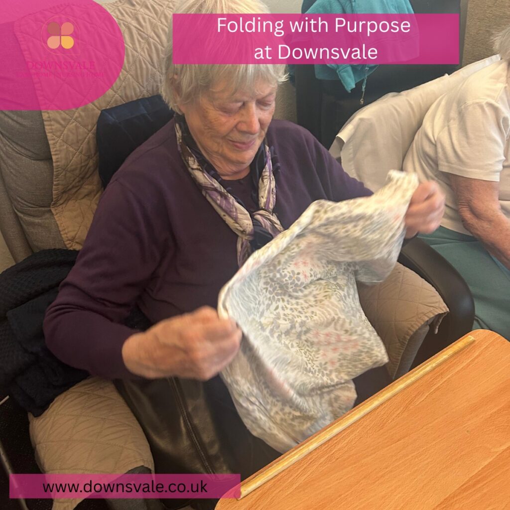 Folding with Purpose at Downsvale Nursing Home 4