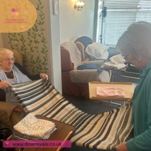 Folding with Purpose at Downsvale Nursing Home 4