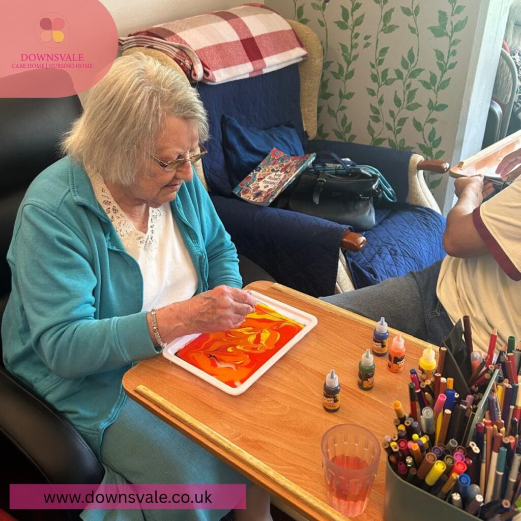 A Splash of Colour at Downsvale Nursing Home