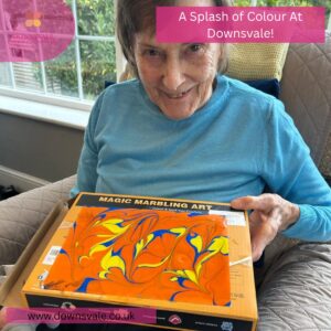 A Splash of Colour at Downsvale Nursing Home